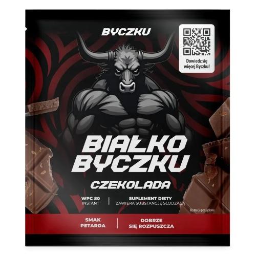 Miniaturka artykułu - Byczku Białko Byczku czekolada, 30 g