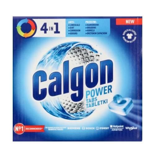 Miniaturka artykułu - CALGON Powerball Tabletki odkamieniające do pralki 4w1, 30szt.
