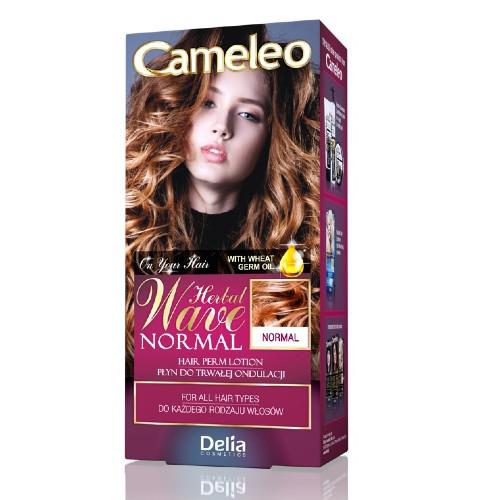 Miniaturka artykułu - CAMELEO HERBAL WAVE Płyn do trwałej ondulacji - normal, 70ml