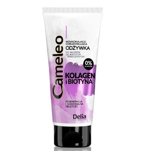 CAMELEO KOLAGEN Z BIOTYNĄ Odżywka wzmacniająco-odbudowująca, 200ml 