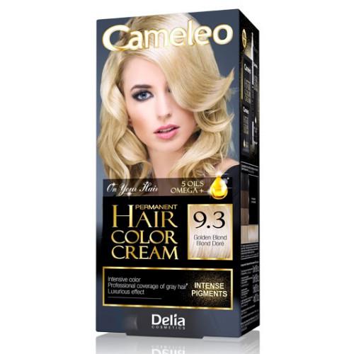 Miniaturka artykułu - DELIA CAMELEO OMEGA+ 9.3 GOLDEN BLOND Farba do włos&oacute;w, 1opak.