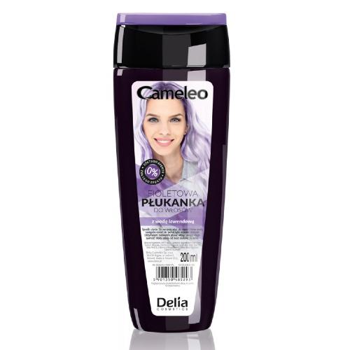 Miniaturka artykułu - CAMELEO Płukanka do włos&oacute;w z wodą lawendową - 02 FIOLET, 200ml 