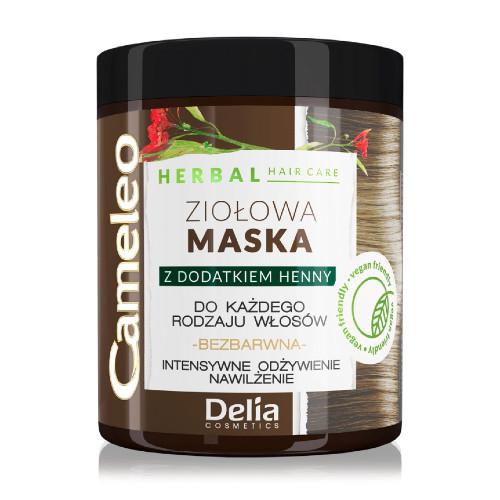 CAMELEO - ZIOŁOWA - Maska neutralna do każdego rodzaju włos&oacute;w, 250ml 