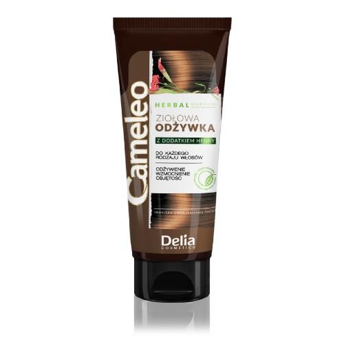 CAMELEO - ZIOŁOWA - Odżywka do włos&oacute;w z dodatkiem henny do każdego rodzaju włos&oacute;w, 200ml 