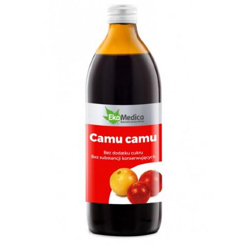 Miniaturka artykułu - Camu-Camu sok 100% Ekamedica V8% - 500 ml 