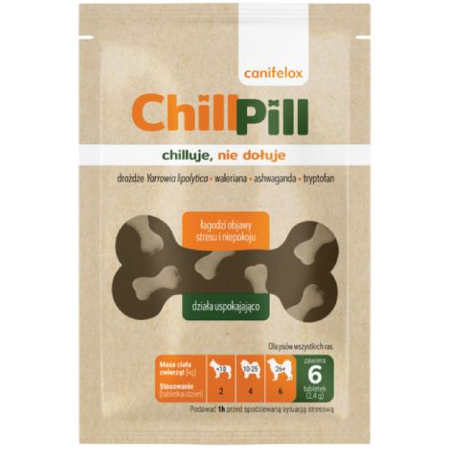Miniaturka artykułu - CANIFELOX ChillPill, 6tabl.
