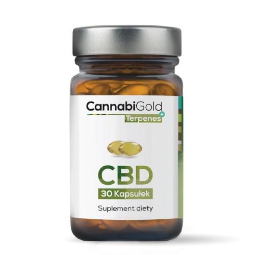 Miniaturka artykułu - CannabiGold Terpenes+, 30 kaps.