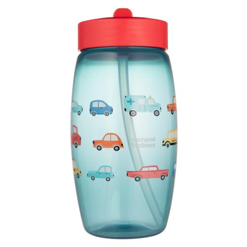 CANPOL BABIES Bidon ze składanym ustnikiem 400ml Samochody 56/618
