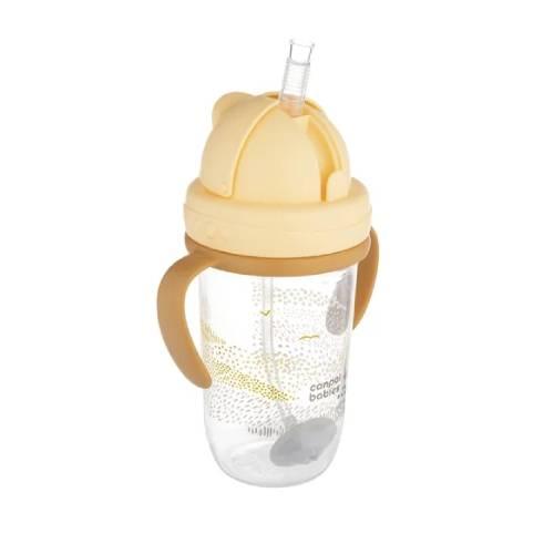 Miniaturka artykułu - Canpol Babies Mountains Kubek niekapek z rurką i odważnikiem 56/620, 270 ml 