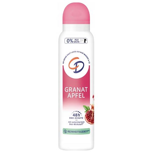 Miniaturka artykułu - CD Dezodorant w sprayu Owoc Granatu, 150 ml USZKODZONY KOREK