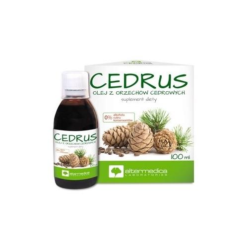 Miniaturka artykułu - CEDRUS Olej z orzech&oacute;w cedrowych 100 ml USZKODZONE OPAKOWANIE