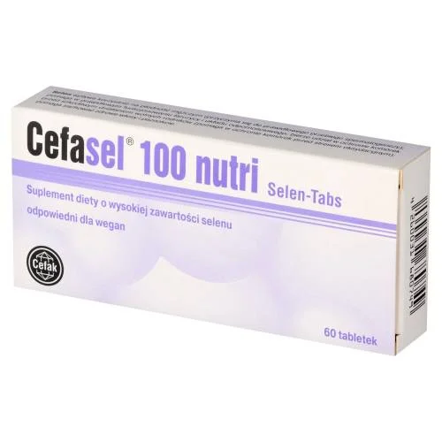 Miniaturka artykułu - Cefasel nutri 100 Selen, 60 tabl.