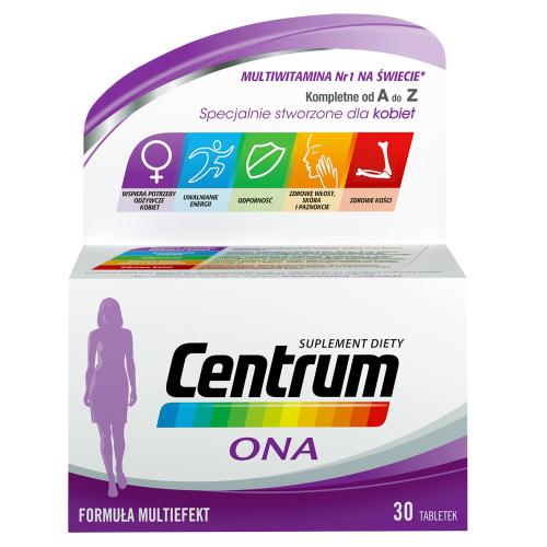 CENTRUM ONA Formuła Multiefekt, 30 tabletek