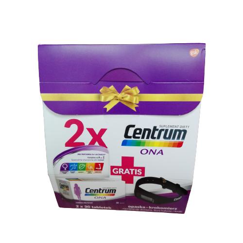 CENTRUM Ona zestaw 2x 30tabl. + Krokomierz