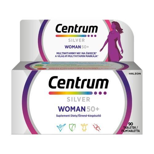 Miniaturka artykułu - Centrum Woman 50+, 90 tabl. - suplement dla kobiet po 50. roku życia