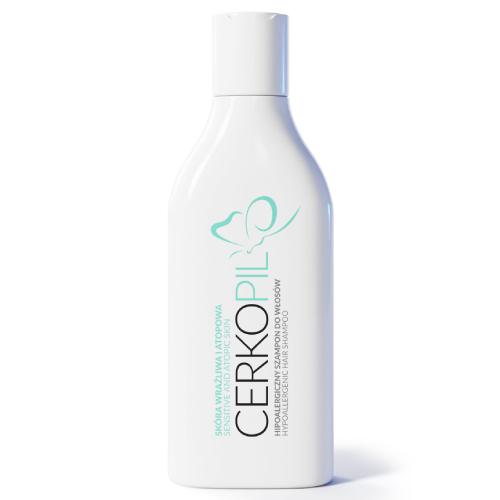 Miniaturka artykułu - CERKOPIL hipoalergiczny szampon do włos&oacute;w i sk&oacute;ry głowy, 250ml