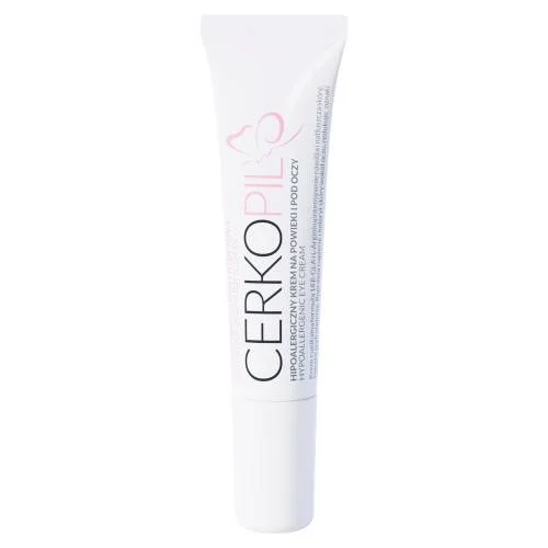 Miniaturka artykułu - CERKOPIL Krem na powieki i pod oczy, 15 ml