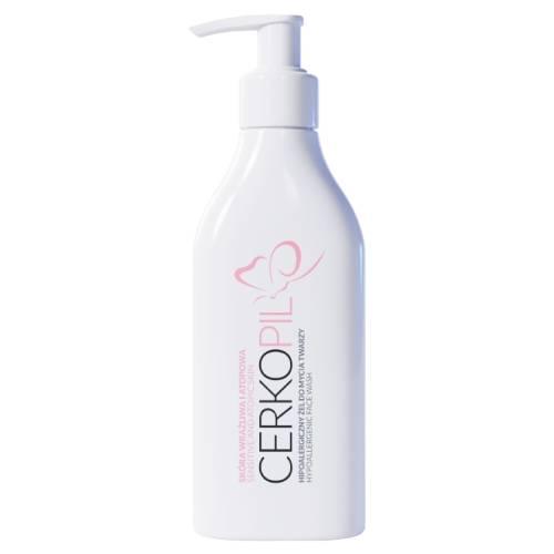 Miniaturka artykułu - CERKOPIL Żel do mycia twarzy, 200 ml