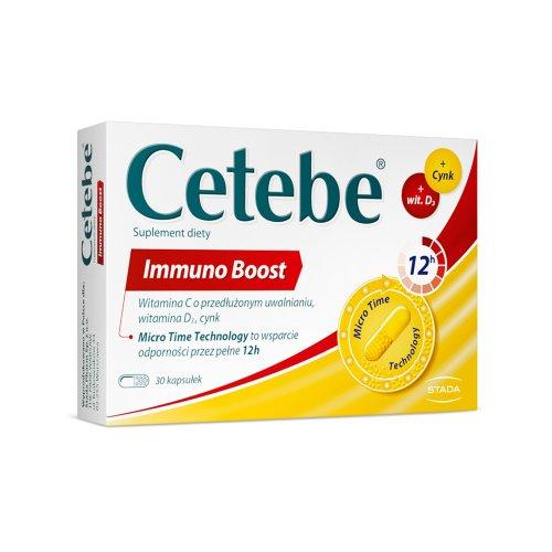 Zdjęcie produktu - Cetebe Immuno Boost, 30 kaps.