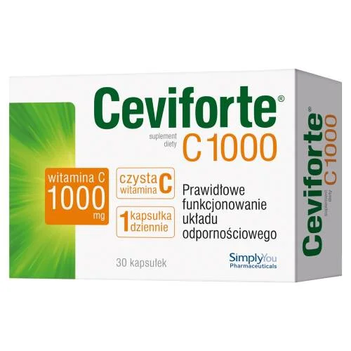 Miniaturka artykułu - Ceviforte C 1000 x30 kapsułek