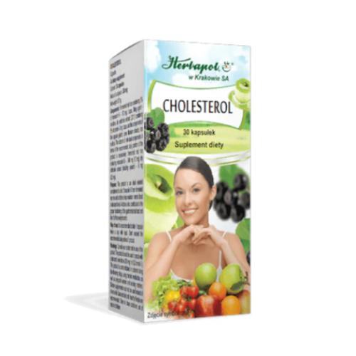 Miniaturka artykułu - Cholesterol, 30 kaps. - suplement diety z monakoliną K i karczochem