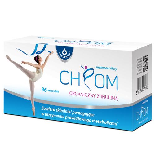 Miniaturka artykułu - Chrom Organiczny z Inuliną, 96 kapsułek