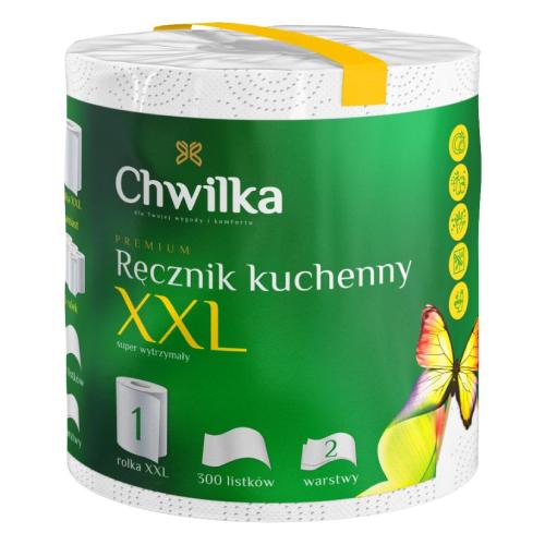 Miniaturka artykułu - Chwilka Ręcznik kuchenny papierowy XXL, 300listk&oacute;w