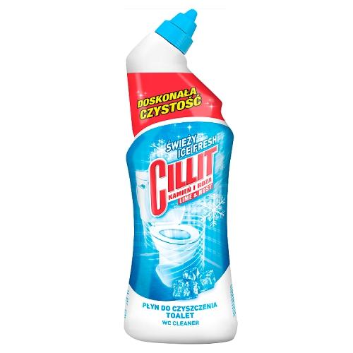 Miniaturka artykułu - CILLIT Kamień i rdza Płyn do czyszczenia toalet - świeży, 750ml