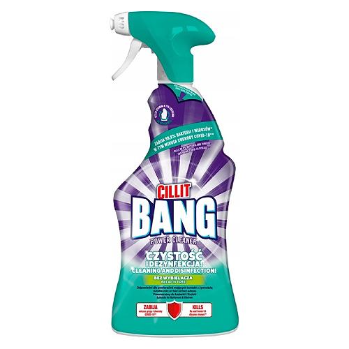 Miniaturka artykułu - CILLIT BANG Power Cleaner Czystość i Dezynfekcja Spray, 750 ml