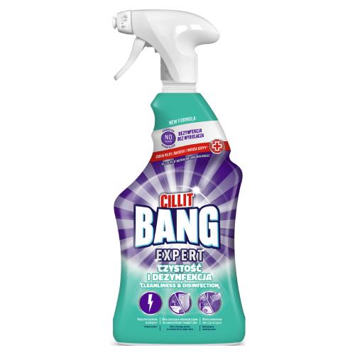 Miniaturka artykułu - CILLIT BANG Expert Czystość i Dezynfekcja spray, 750ml