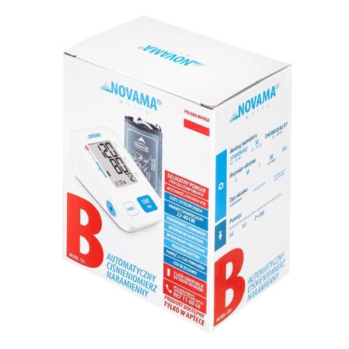 Miniaturka artykułu - NOVAMA WHITE B Ciśnieniomierz naramienny