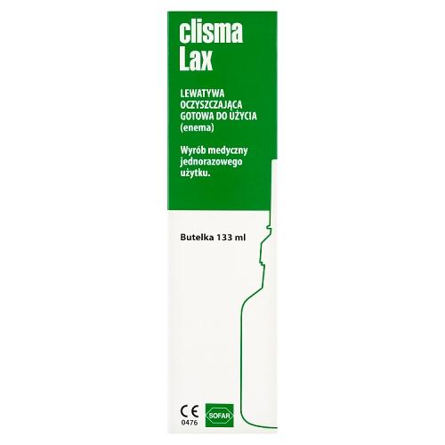 Clisma Lax Roztw&oacute;r do lewatywy wypr&oacute;żniającej, jednorazowy, 133 ml