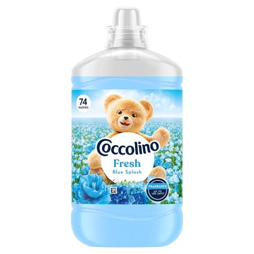 Miniaturka artykułu - COCCOLINO Fresh Blue Splash Płyn do płukania tkanin koncentrat, 1,702 l