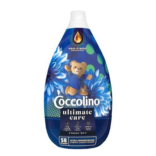Miniaturka artykułu - COCCOLINO Ultimate Care Koncentrat do płukania tkanin Fresh Sky, 870ml