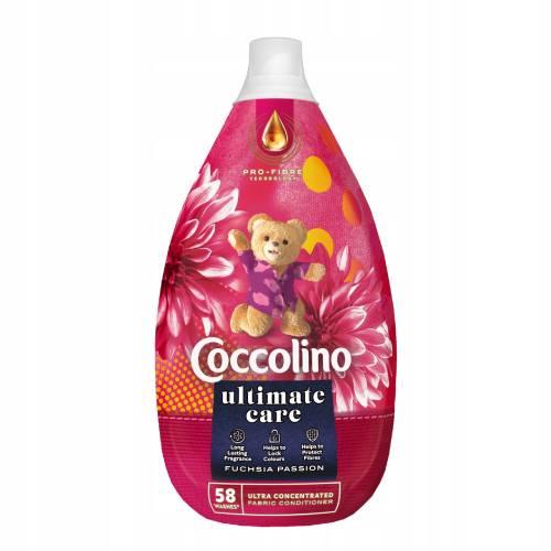 Miniaturka artykułu - COCCOLINO Ultimate Care Koncentrat do płukania tkanin Fuchsia Passion, 870ml