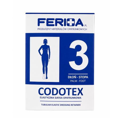 Miniaturka artykułu - Codotex Siatka opatrunkowa elastyczna nr 3, 1 szt.