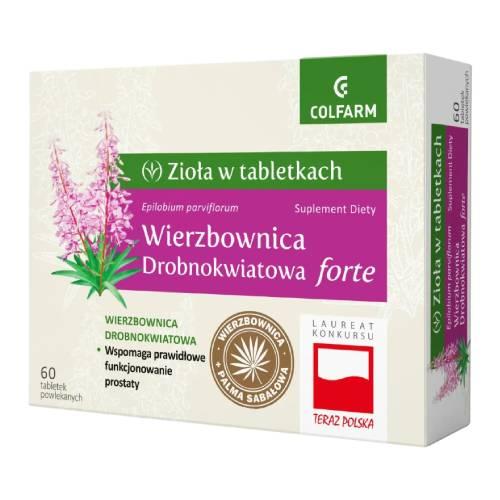 Miniaturka artykułu - COLFARM Wierzbownica drobnokwiatowa forte, 60 tabl.