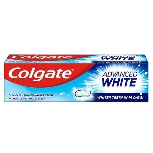 Miniaturka artykułu - COLGATE ADVANCED WHITE Pasta do zęb&oacute;w Bielsze zęby w 14 dni, 100ml