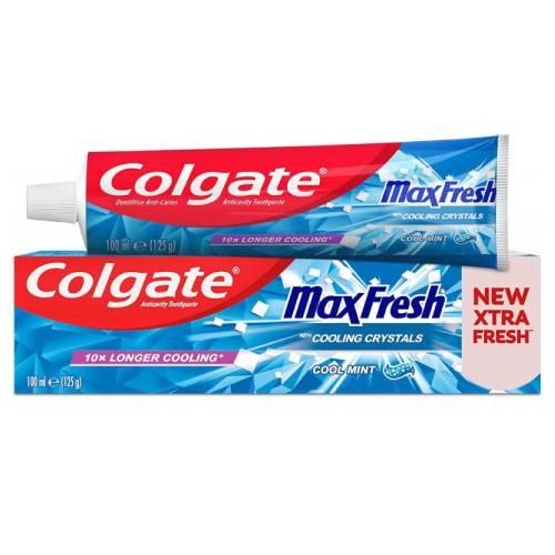Miniaturka artykułu - COLGATE MaxFresh Cool Mint Miętowa pasta do zęb&oacute;w, 100ml
