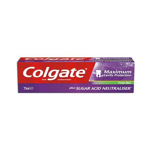 Miniaturka artykułu - COLGATE Maximum Cavity Protection Fresh Mint Pasta do zęb&oacute;w, 75ml