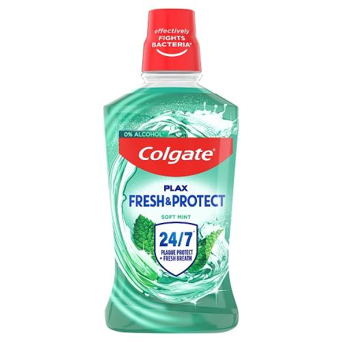 Miniaturka artykułu - Colgate Plax Soft Mint Płyn do płukania jamy ustnej, 500 ml