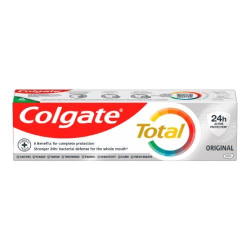 Miniaturka artykułu - Colgate Total Original Multiochronna pasta do zęb&oacute;w z fluorem, 75 ml