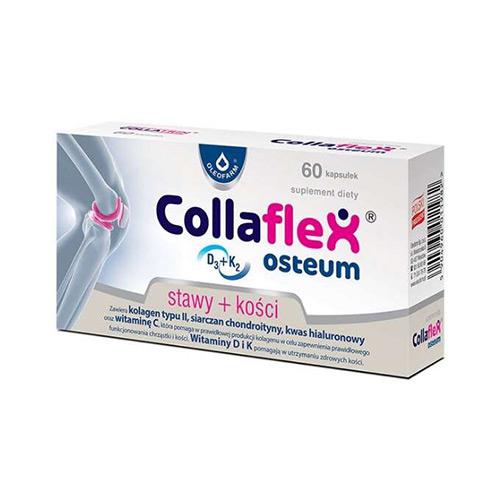 Miniaturka artykułu - Collaflex Osteum - 60 kapsułek 