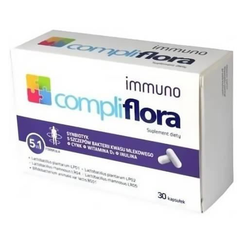 Miniaturka artykułu - Compliflora immuno, 30 kaps.
