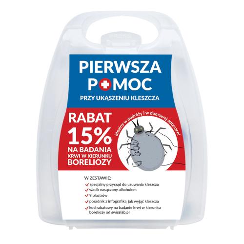 Miniaturka artykułu - Controly Pierwsza Pomoc przy ukąszeniu kleszcza - 1op
