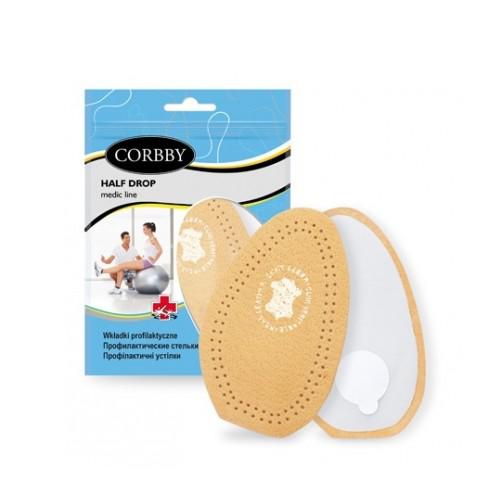 Miniaturka artykułu - CORBBY HALF DROP P&oacute;łwkładki przy płaskostopiu poprzecznym r. 37/38