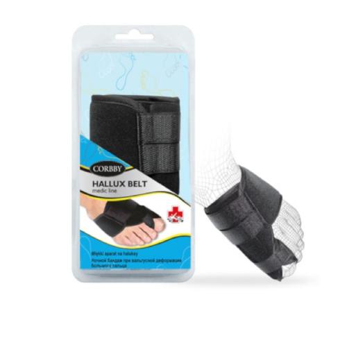 Miniaturka artykułu - CORBBY Hallux Belt Lewy - 1 sztuka