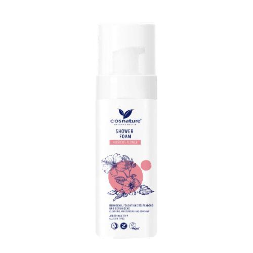 Miniaturka artykułu - COSNATURE Naturalna pianka pod prysznic z kwiatem hibiskusa, 150 ml