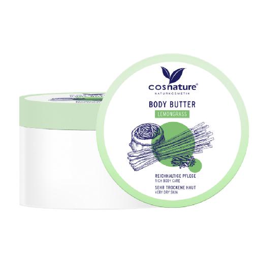 Miniaturka artykułu - COSNATURE Naturalne nawilżające masło do ciała z trawą cytrynową, 200 ml