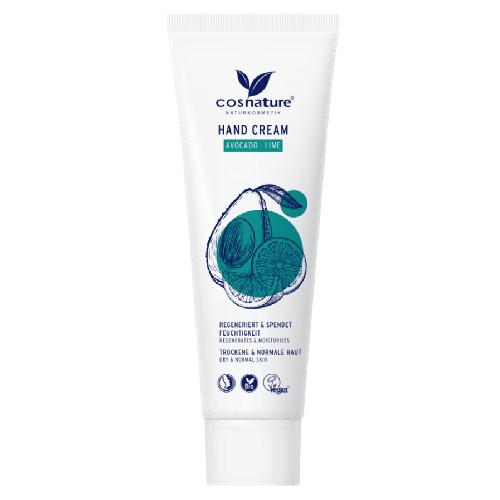 Miniaturka artykułu - COSNATURE Naturalny krem do rąk z awokado i limonką, 75 ml
